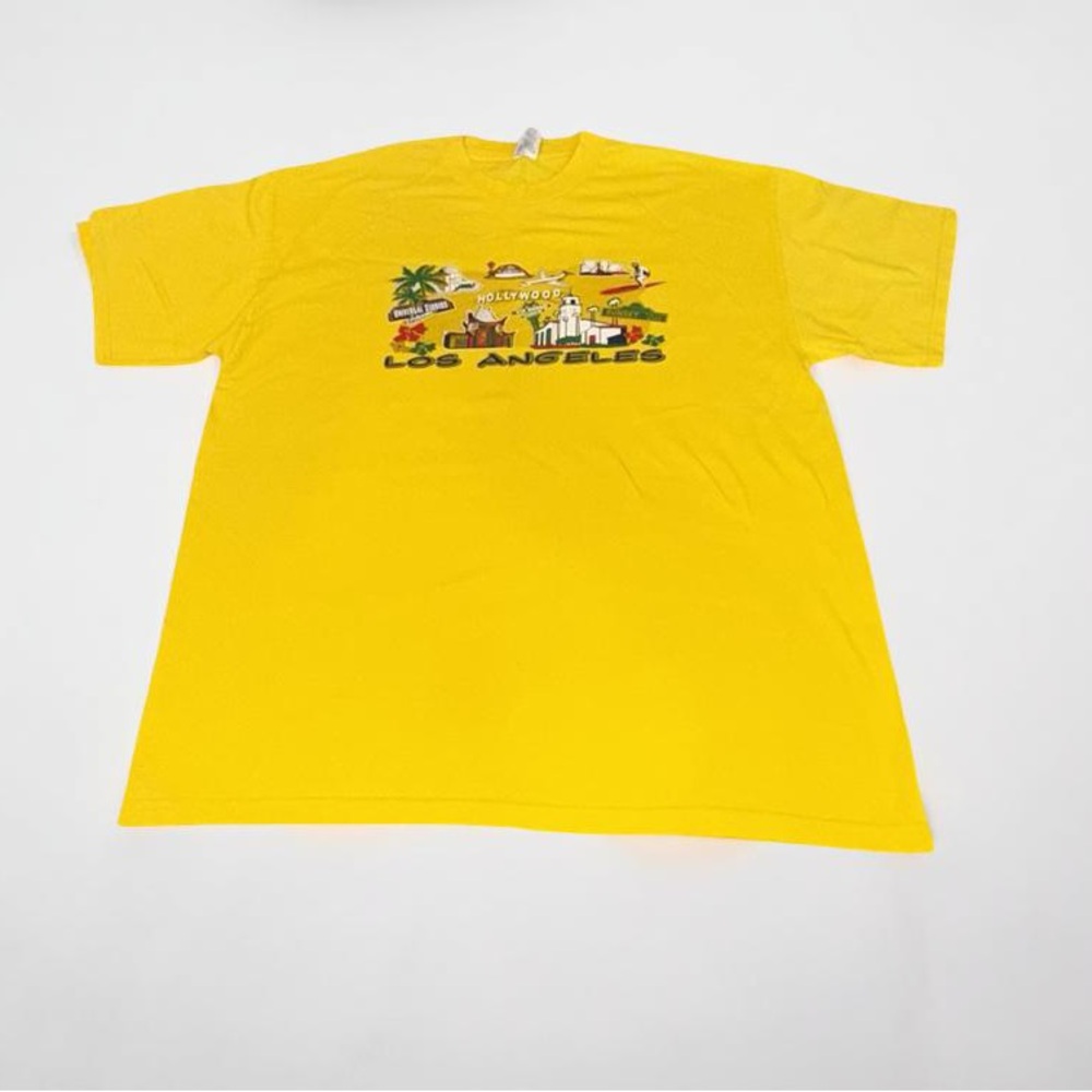 Anvil Bright Yellow T-Shirt